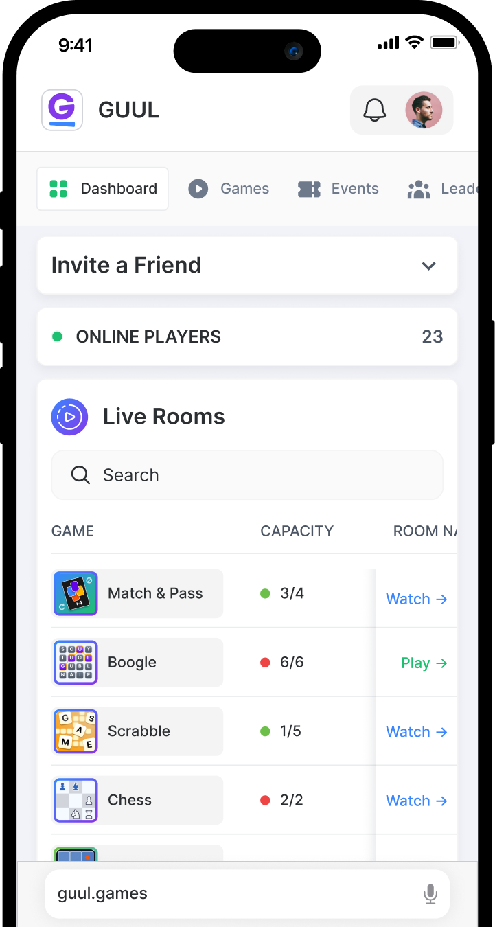 Tournament Interface Left