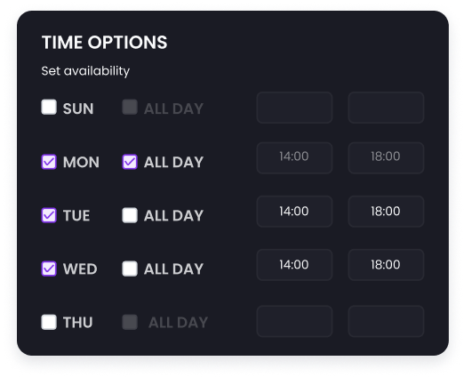 Admin Controls