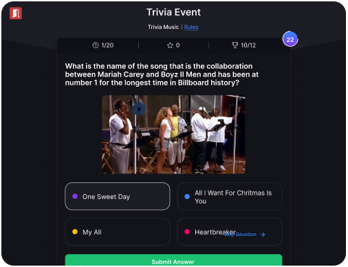 Interactive Events